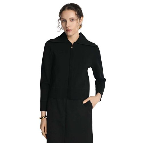 Veronika Maine Milano Collared Jacket